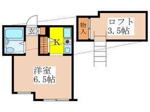 三宅ハイツの物件間取画像